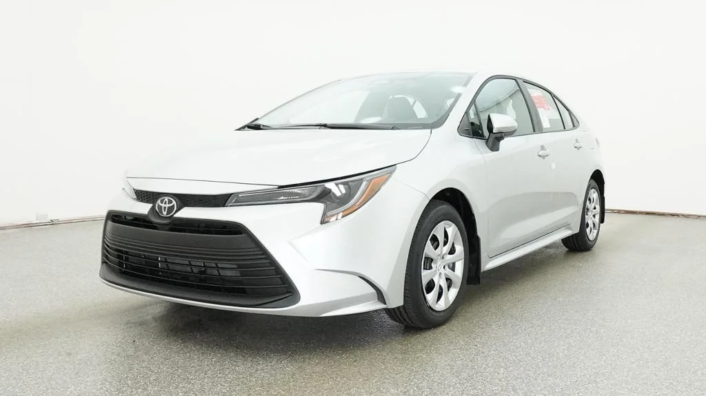New 2026 Classic Silver Metallic Toyota LE image 32