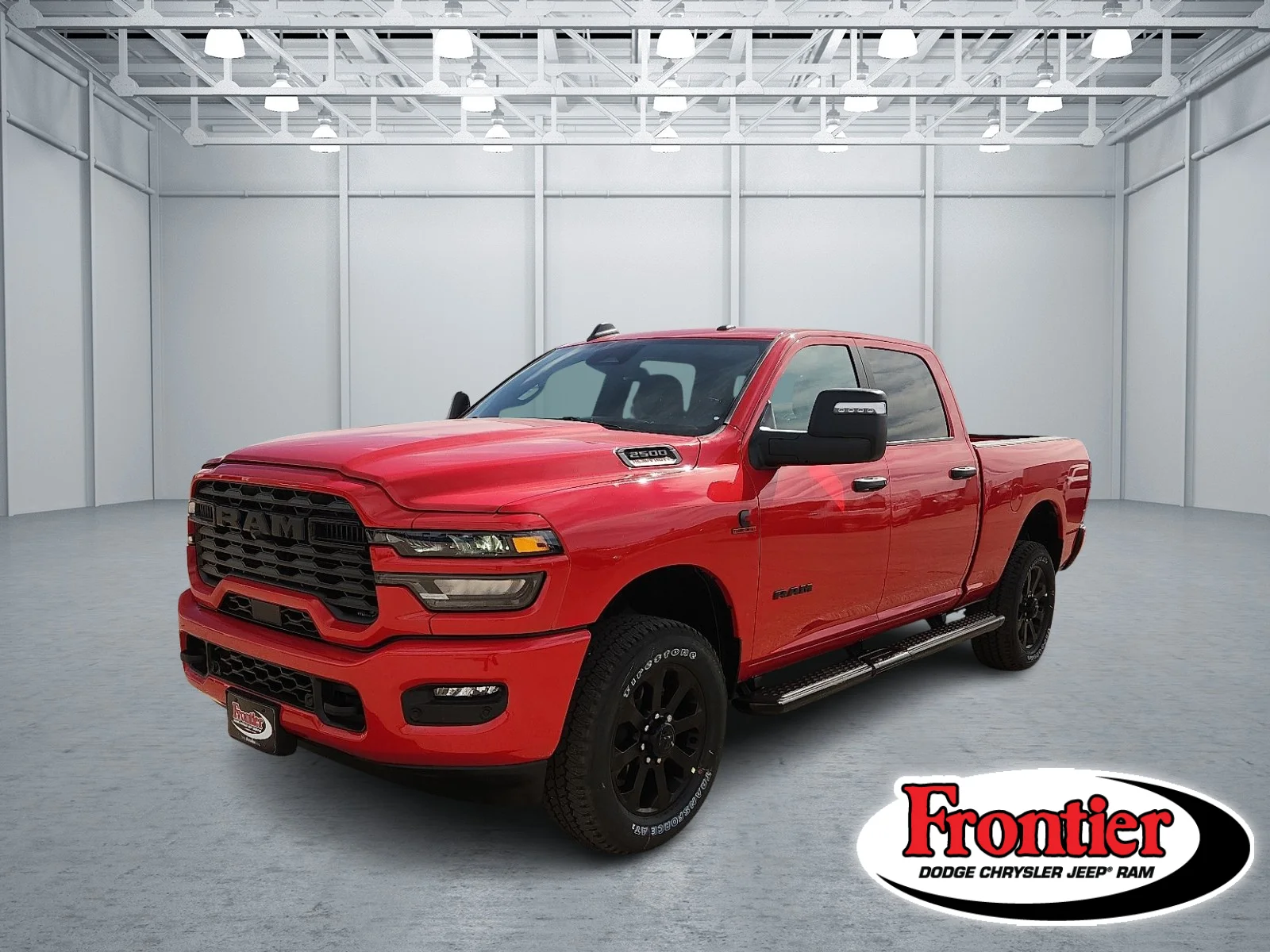 New 2027 Flame Red Clear-Coat  Paint Ram LONE STAR CREW CAB 4X4 6
