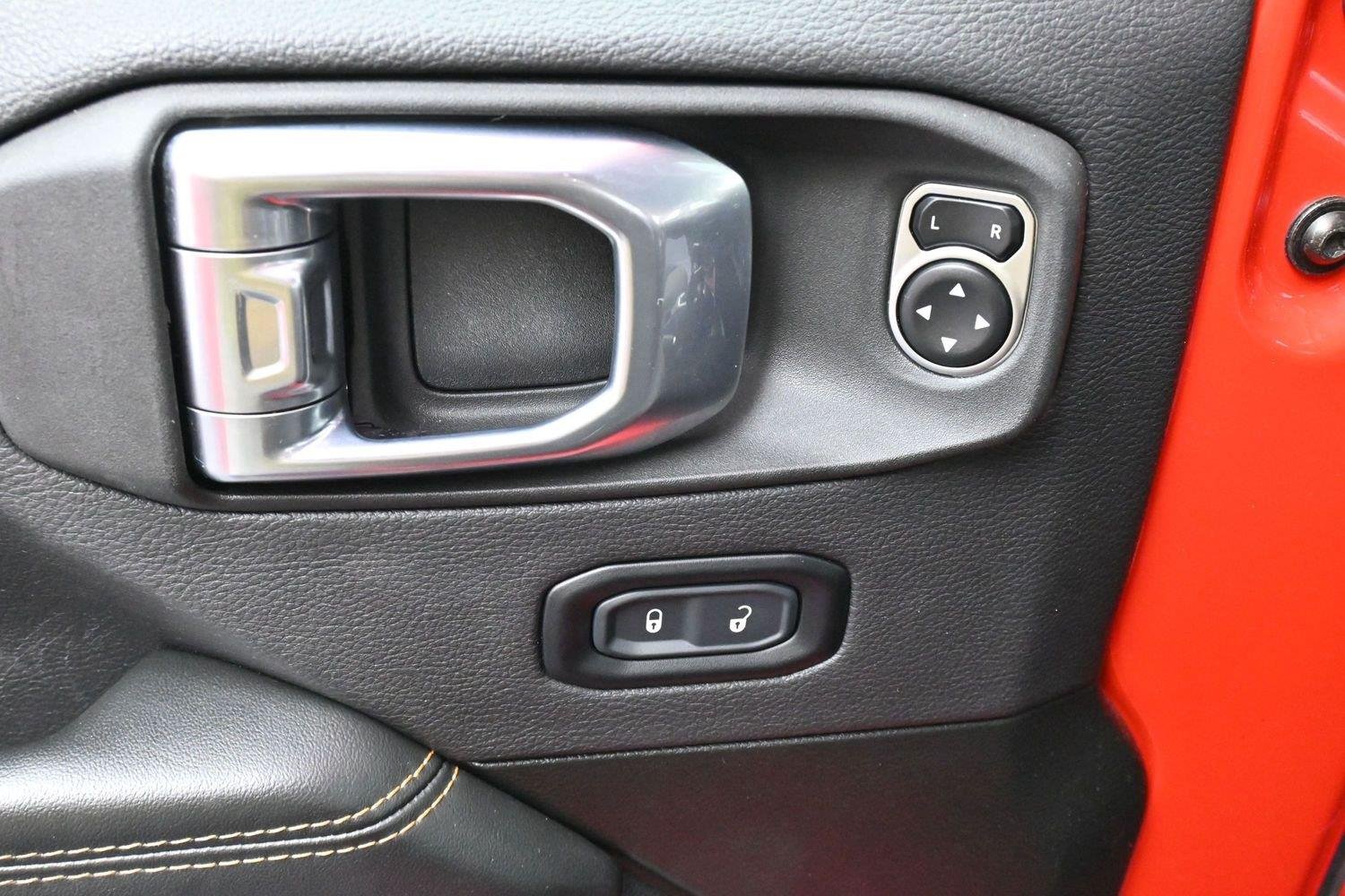 Used 2024 Firecracker Red Clearcoat Jeep Sahara image 11