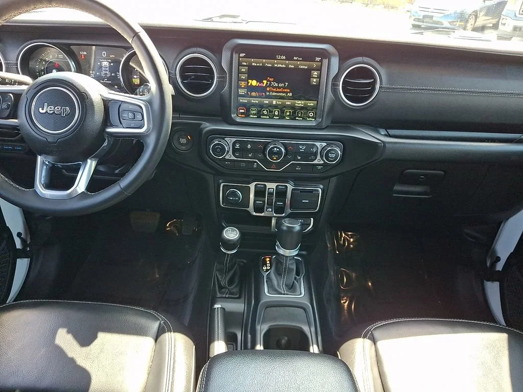Used 2023 Bright White Clearcoat Jeep Sahara image 16