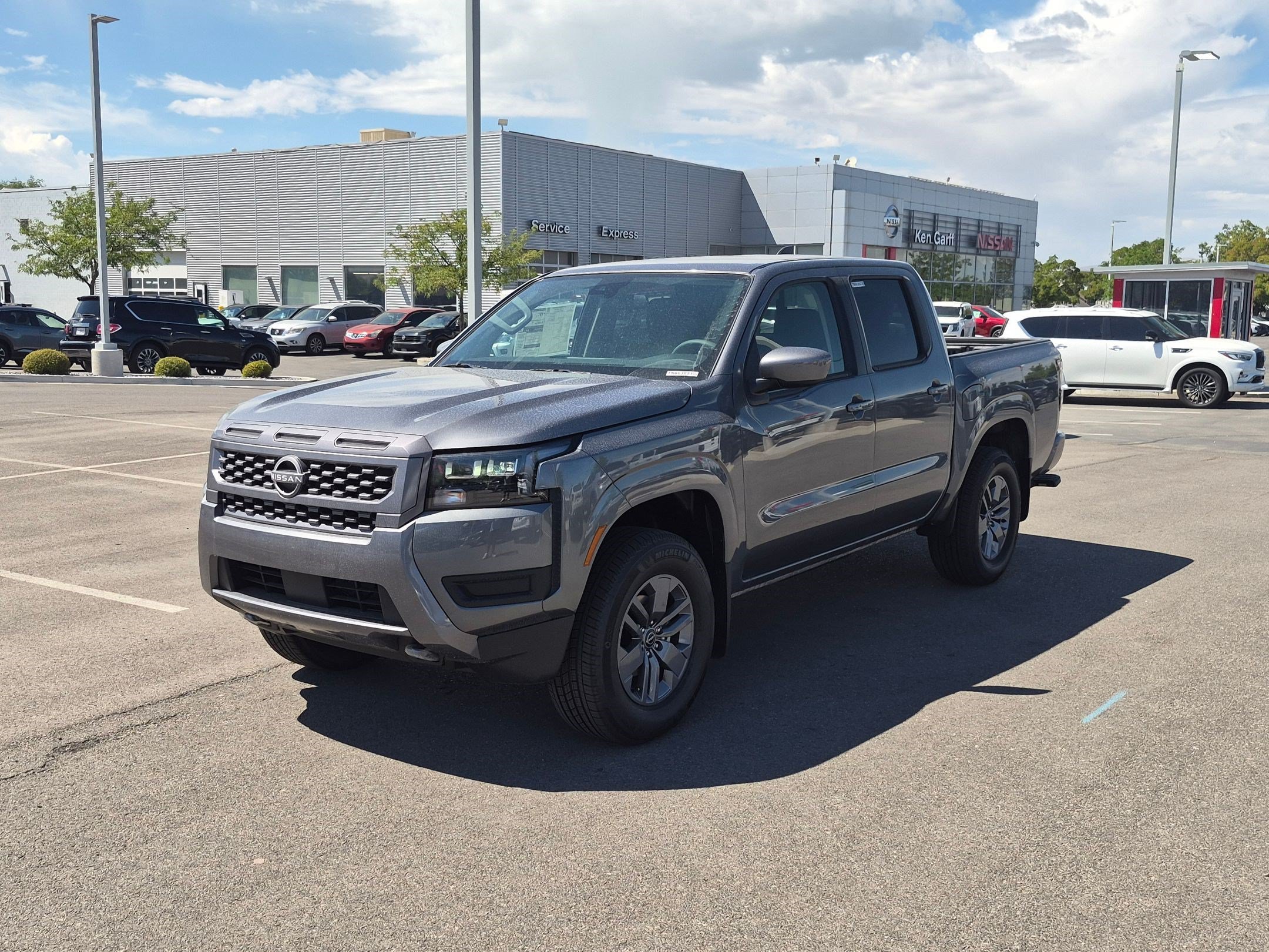 New 2026 Gun Metallic Nissan Crew Cab SV image 8