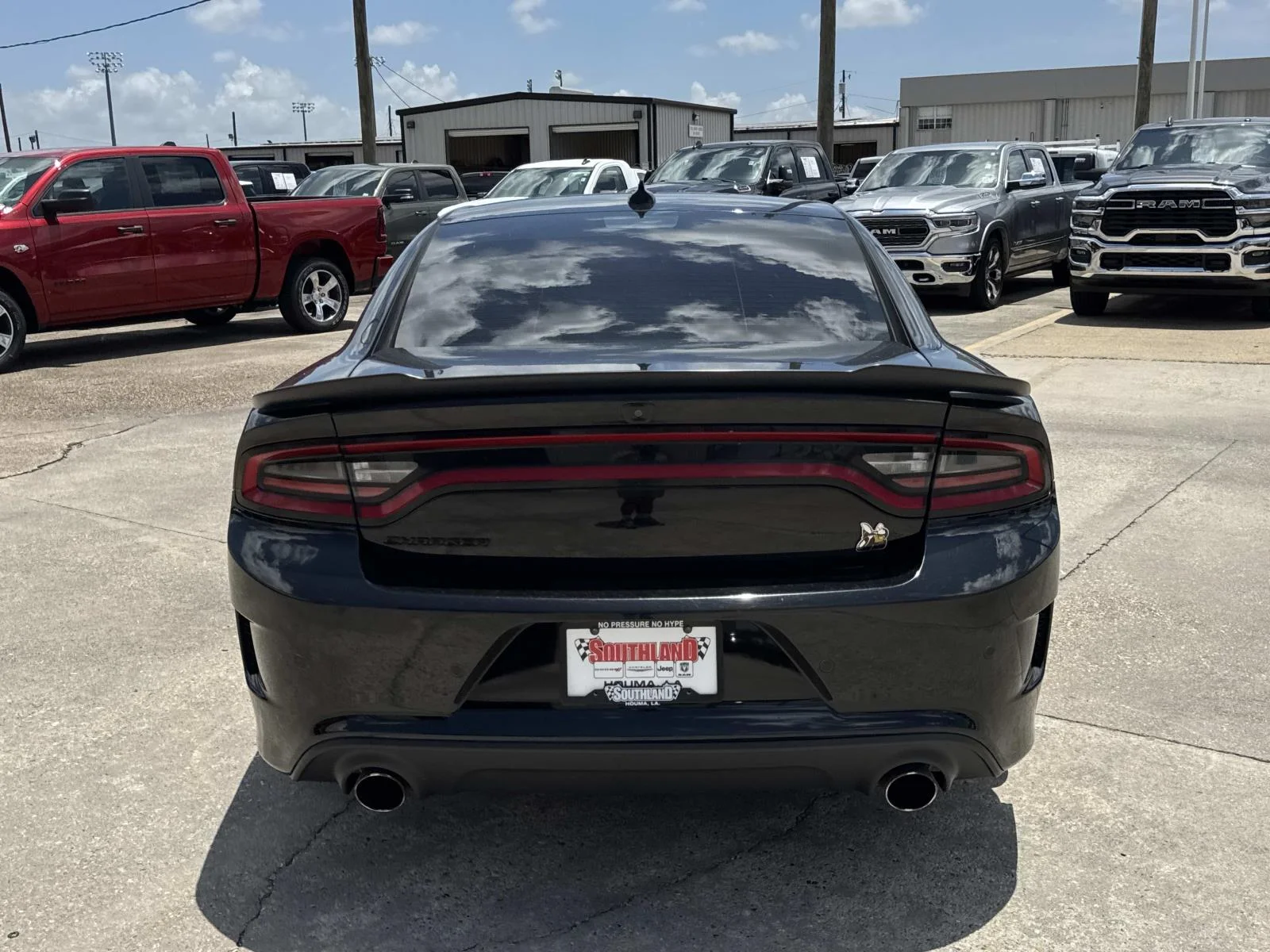 Used 2022 Pitch Black Clearcoat Dodge Scat Pack image 6