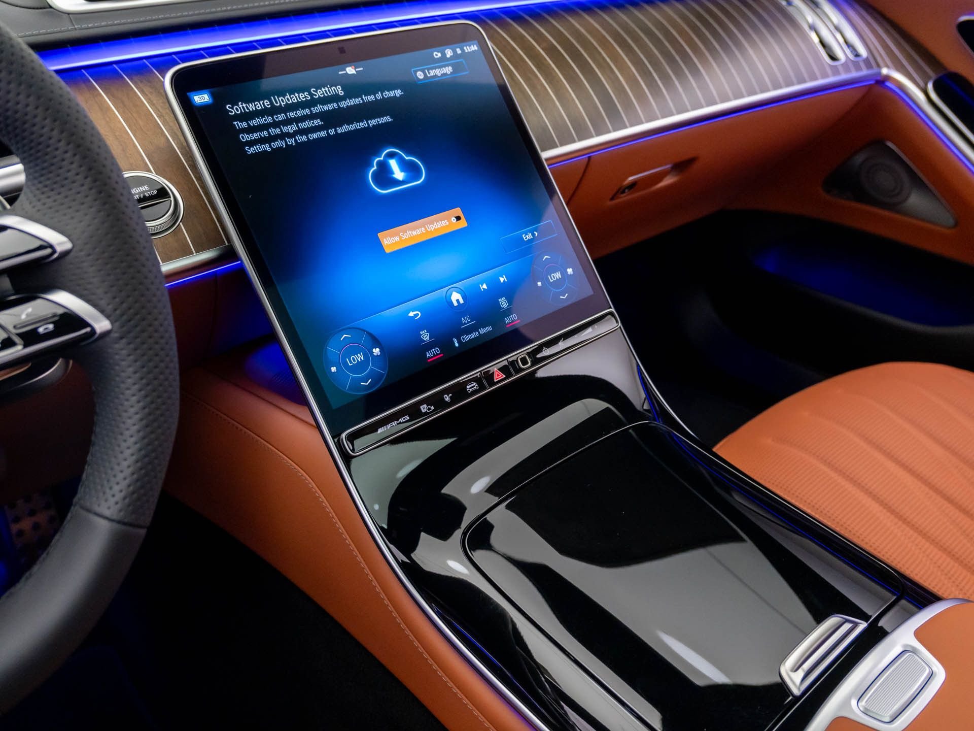 New 2026 Blue Mercedes-Benz S 63 E AMG® image 12