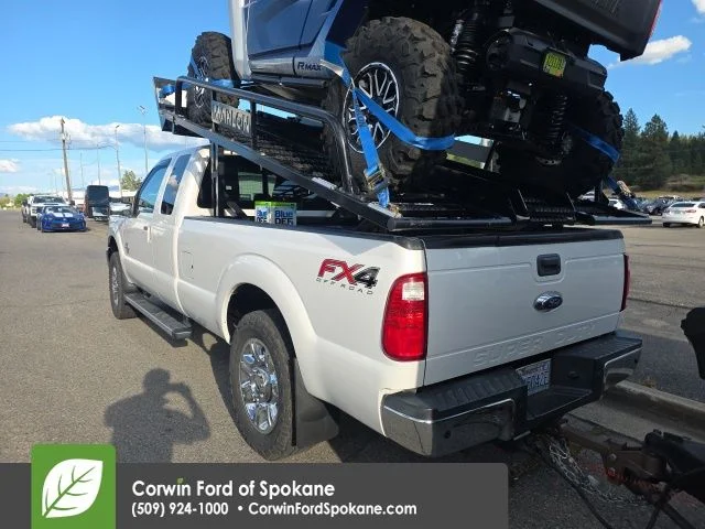 Used 2014 White Ford Lariat image 8