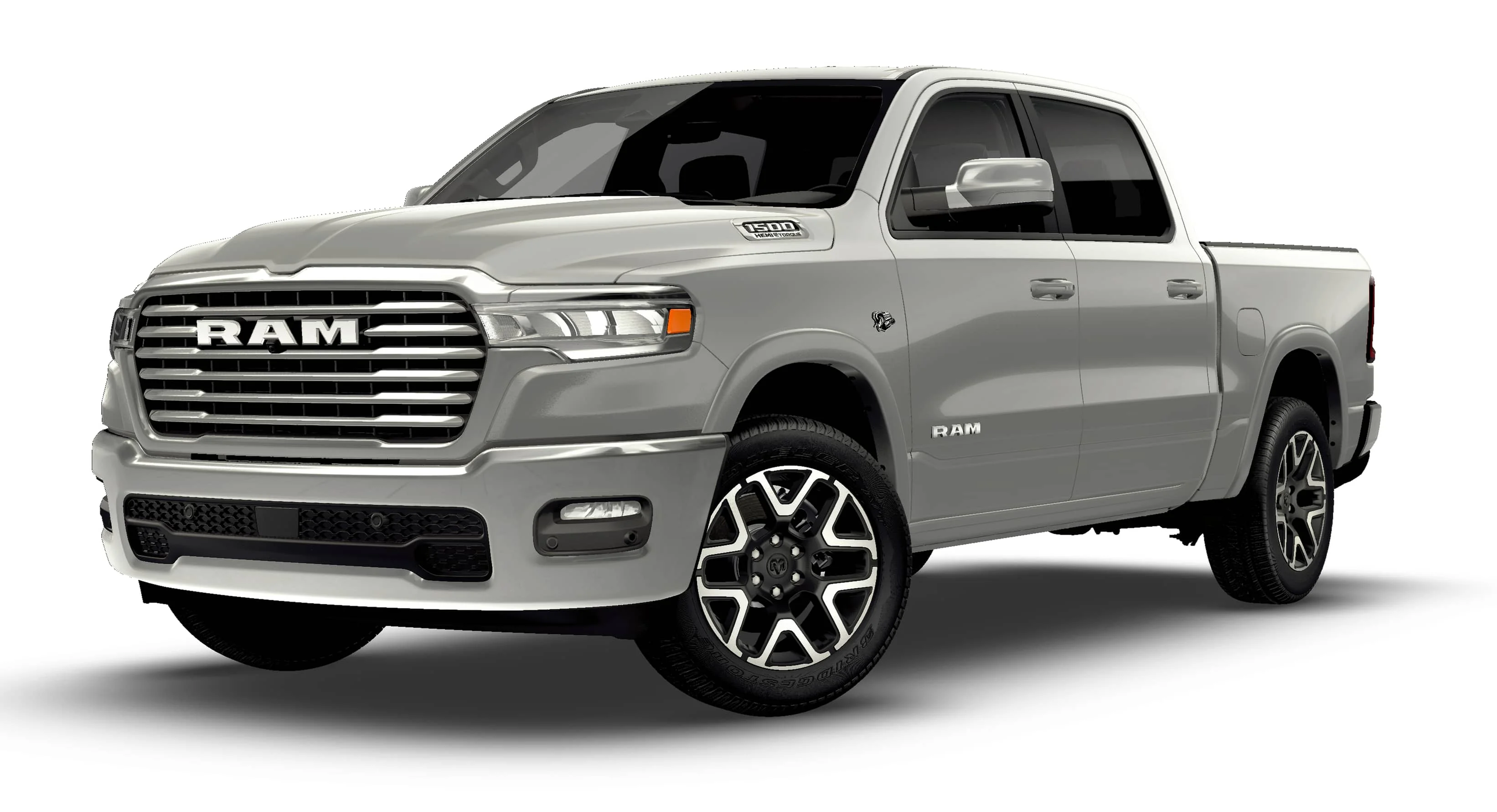 New 2026 Silver Zynith Exterior Paint RAM Laramie image 1