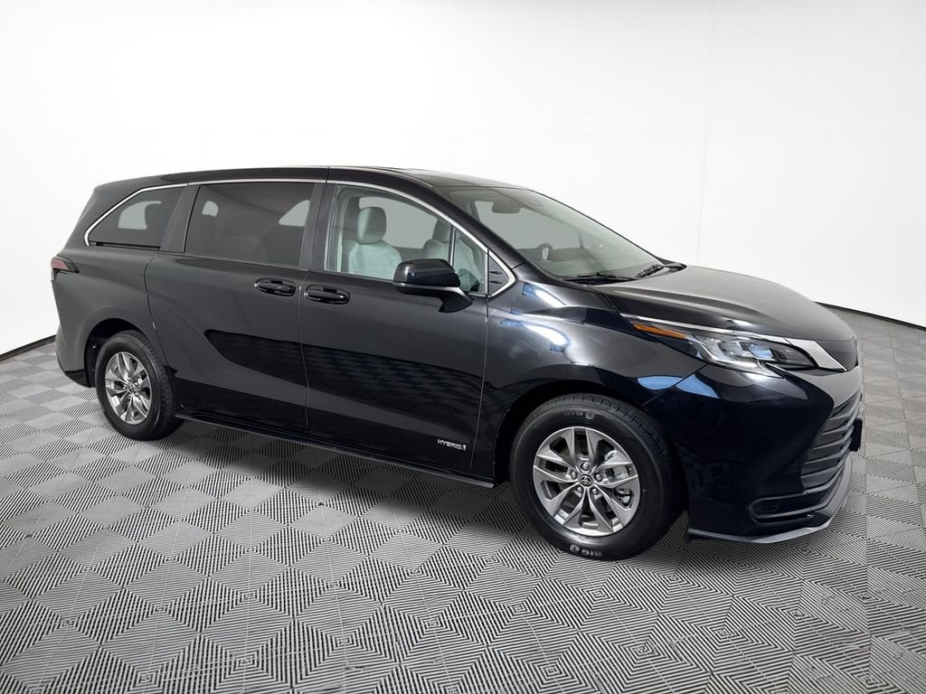 Used 2021 Black Toyota LE image 5