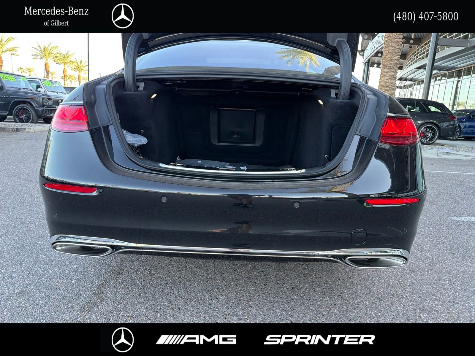 New 2027 Obsidian Black Metallic Mercedes-Benz S 500 image 8
