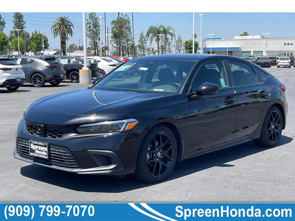 Used 2024 Crystal Black Pearl Honda Sport image 1