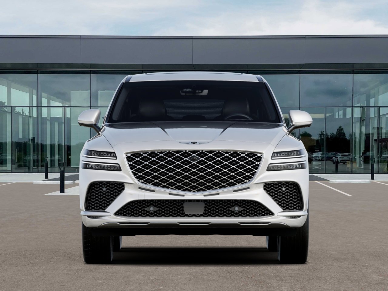 New 2027 Uyuni White Genesis GV80 COUPE 3.5T ADVANCED AWD image 6