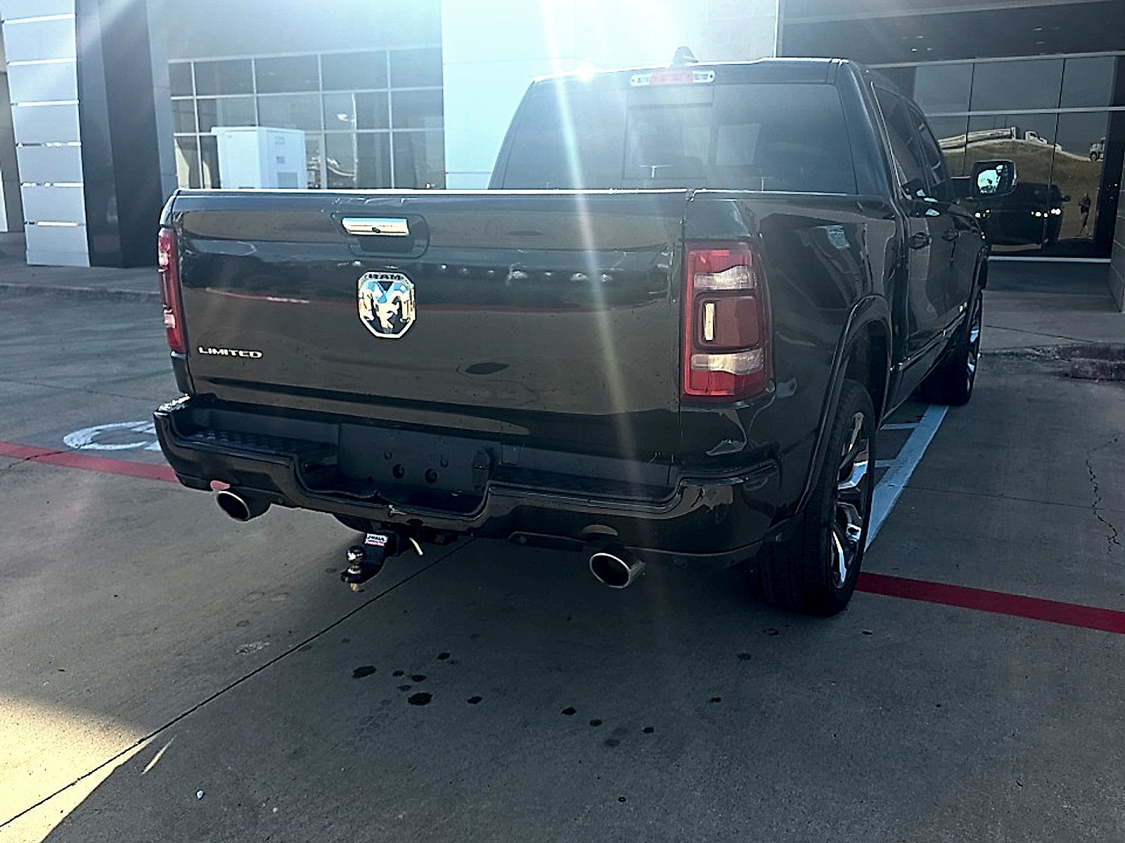 Used 2019 Diamond Black Crystal Pearlcoat Ram Limited Crew Cab 4x2 5