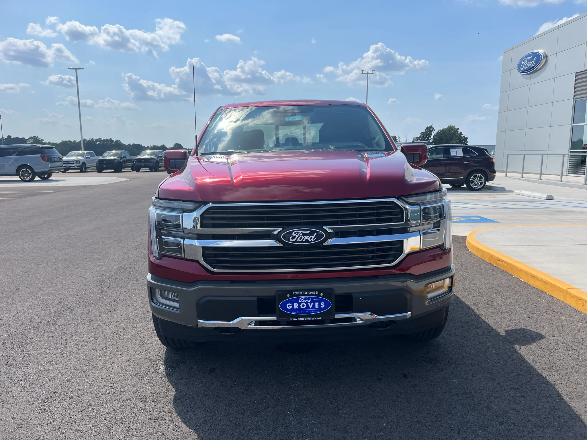 New 2026 Ruby Red Metallic Tinted Clearcoat Ford King Ranch® image 2