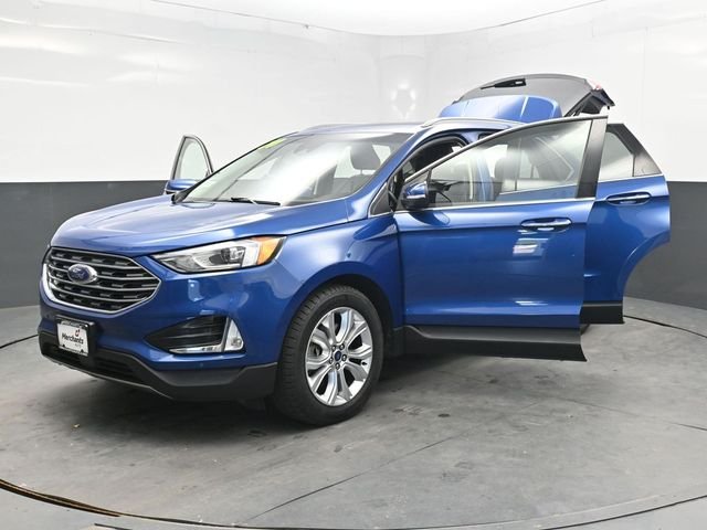 Used 2020 Blue Ford Titanium image 44