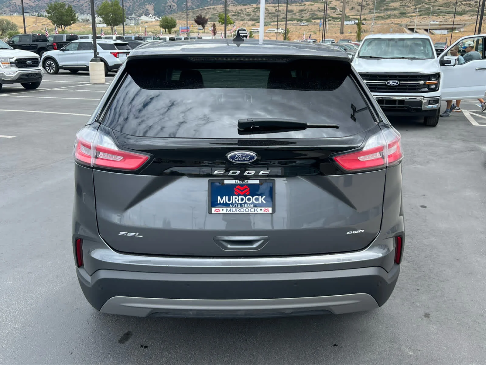 Certified Used 2024 Light Blue Clearcoat Metallic Ford SEL image 9