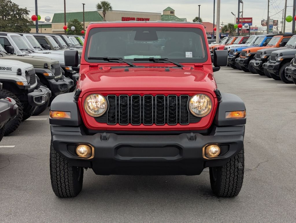 New 2026 Firecracker Red Clear-Coat Exterior Paint Jeep Sport S image 10