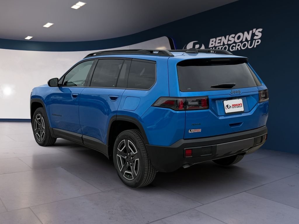 New 2026 Hydro Blue Pearl-Coat Exterior Paint Jeep Laredo image 3