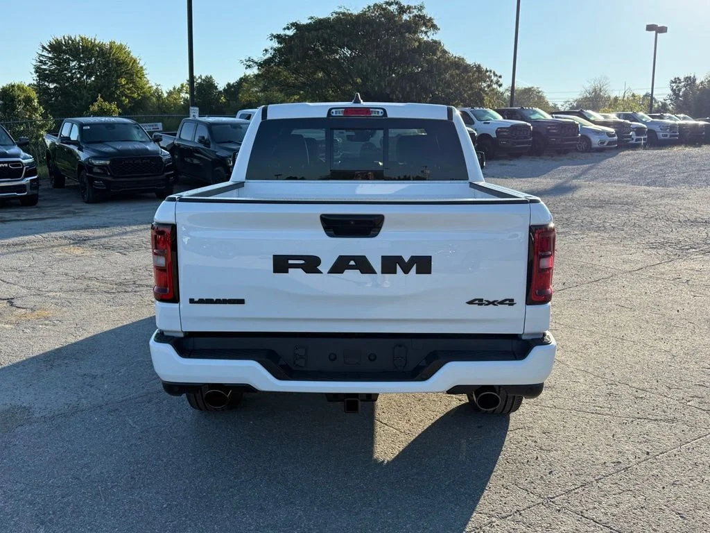 New 2027 Bright White Clear-Coat Exterior Paint RAM Laramie image 7