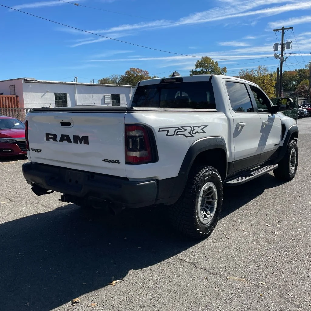 Used 2022 Bright White Clearcoat Ram TRX image 5