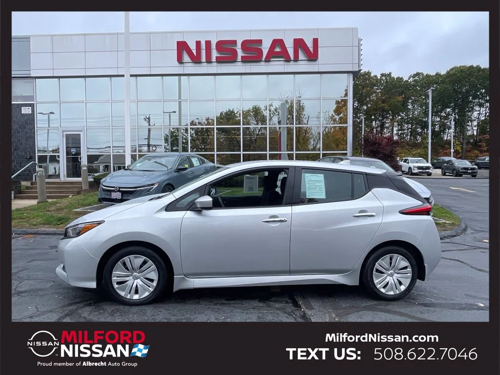 Certified 2023 Nissan Leaf S with VIN 1N4AZ1BV8PC561294 for sale in Milford, MA