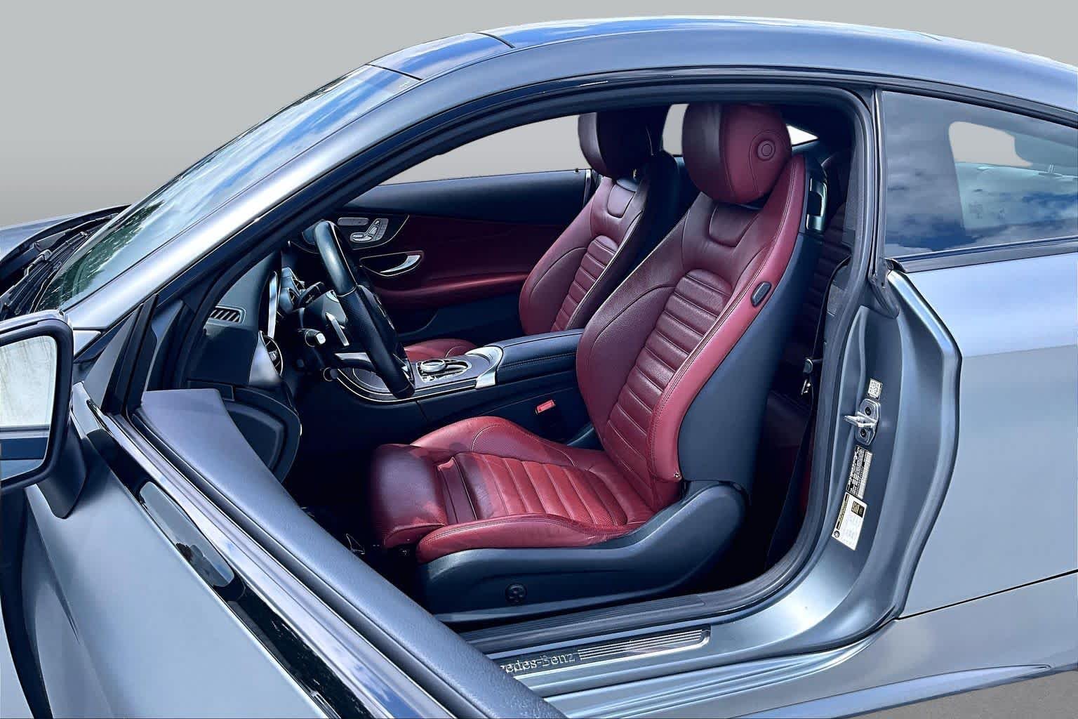 Used 2018 designo Selenite Grey Magno (Matte Finish) Mercedes-Benz C 300 image 8