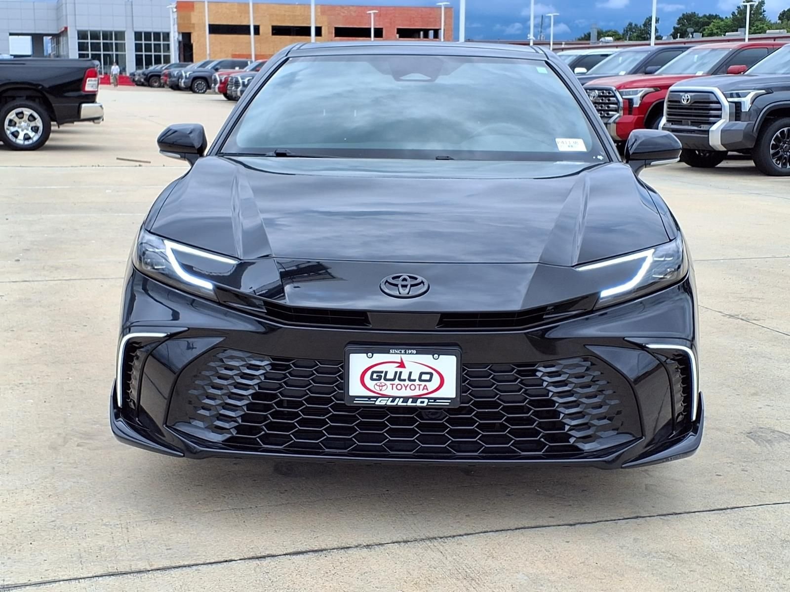 Certified Used 2025 Midnight Black Metallic Toyota XSE image 4