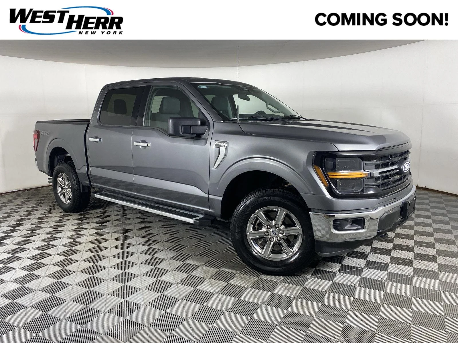Used 2025 Carbonized Gray Ford XLT image 1