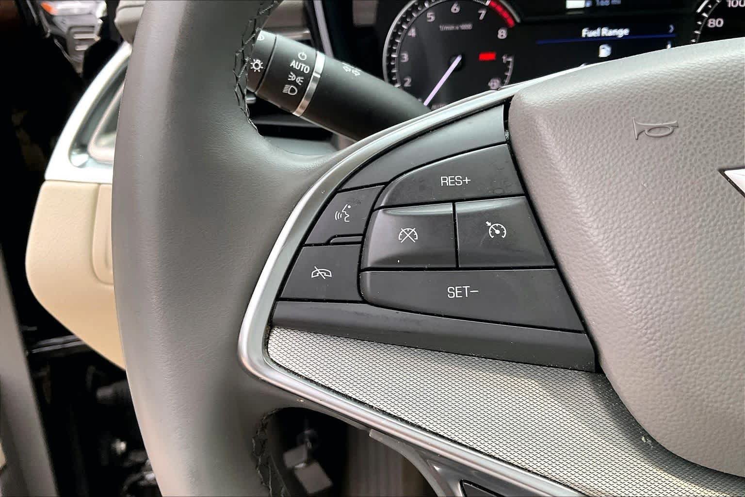 Used 2025 Stellar Black Metallic Cadillac FWD Premium Luxury image 23