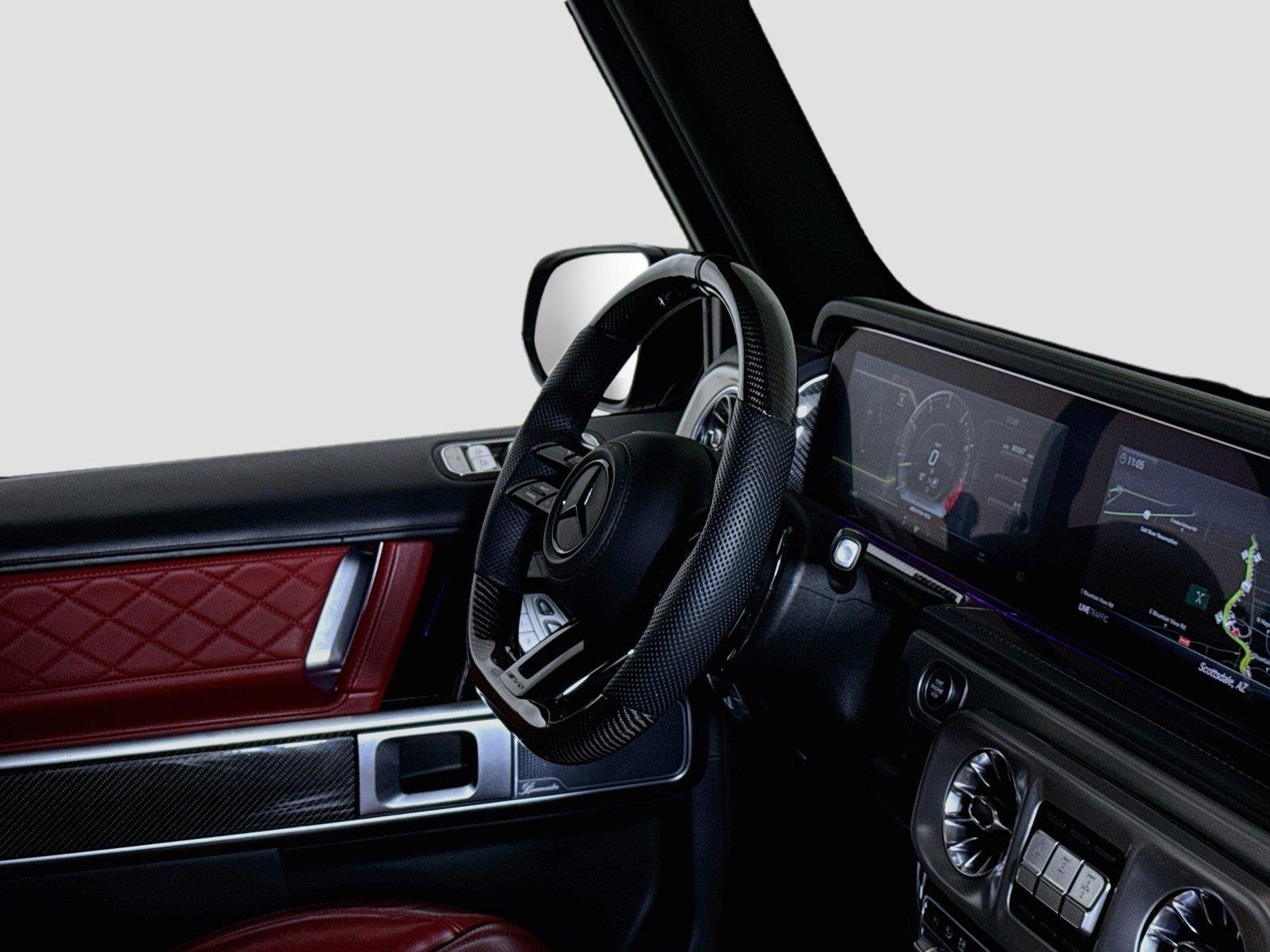 Used 2024 Obsidian Black Mercedes-Benz AMG® G 63 | Exclusive Int Pkg | Carbon Fiber Trim image 33