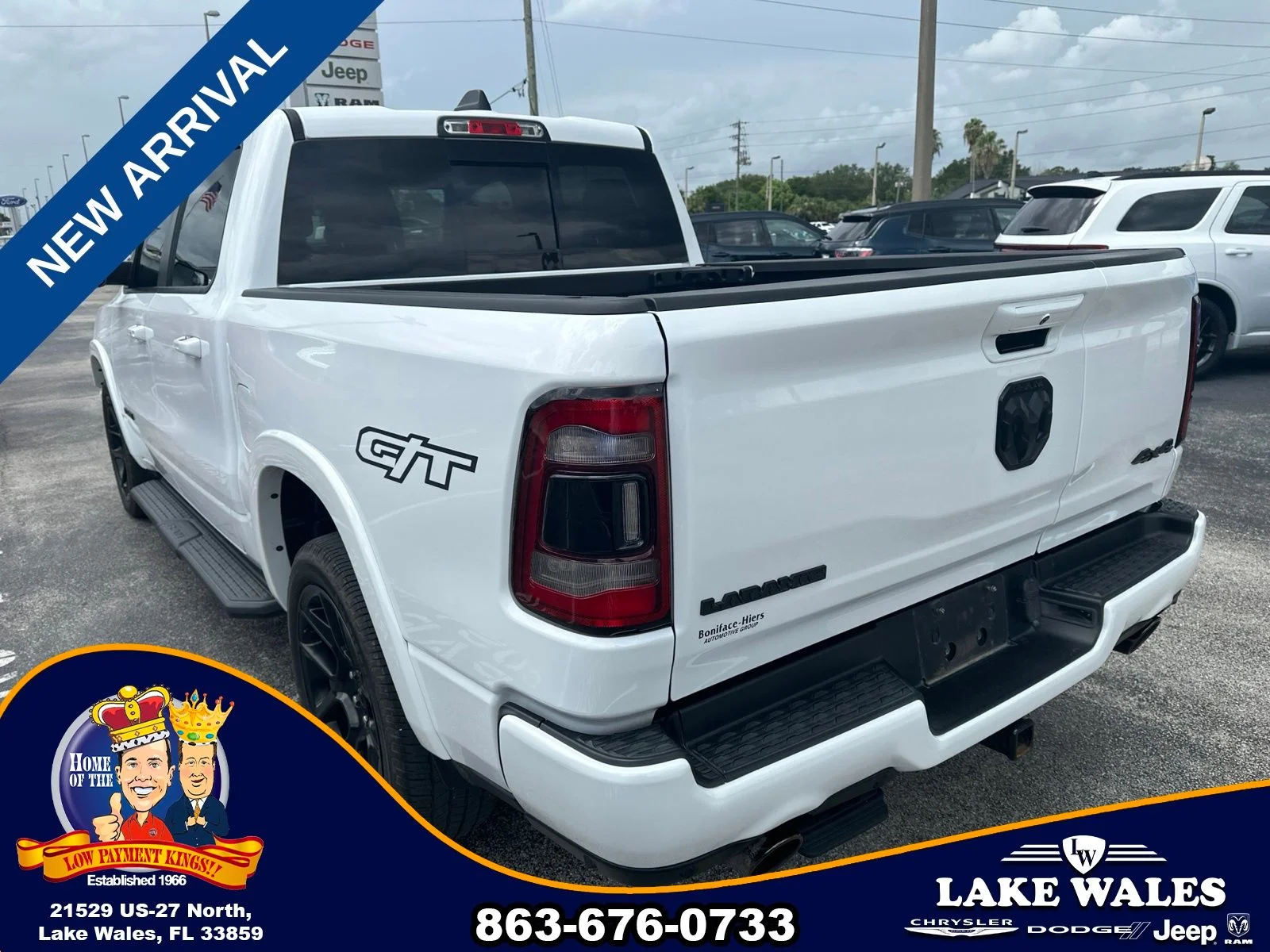 Used 2022 White Ram Laramie image 5