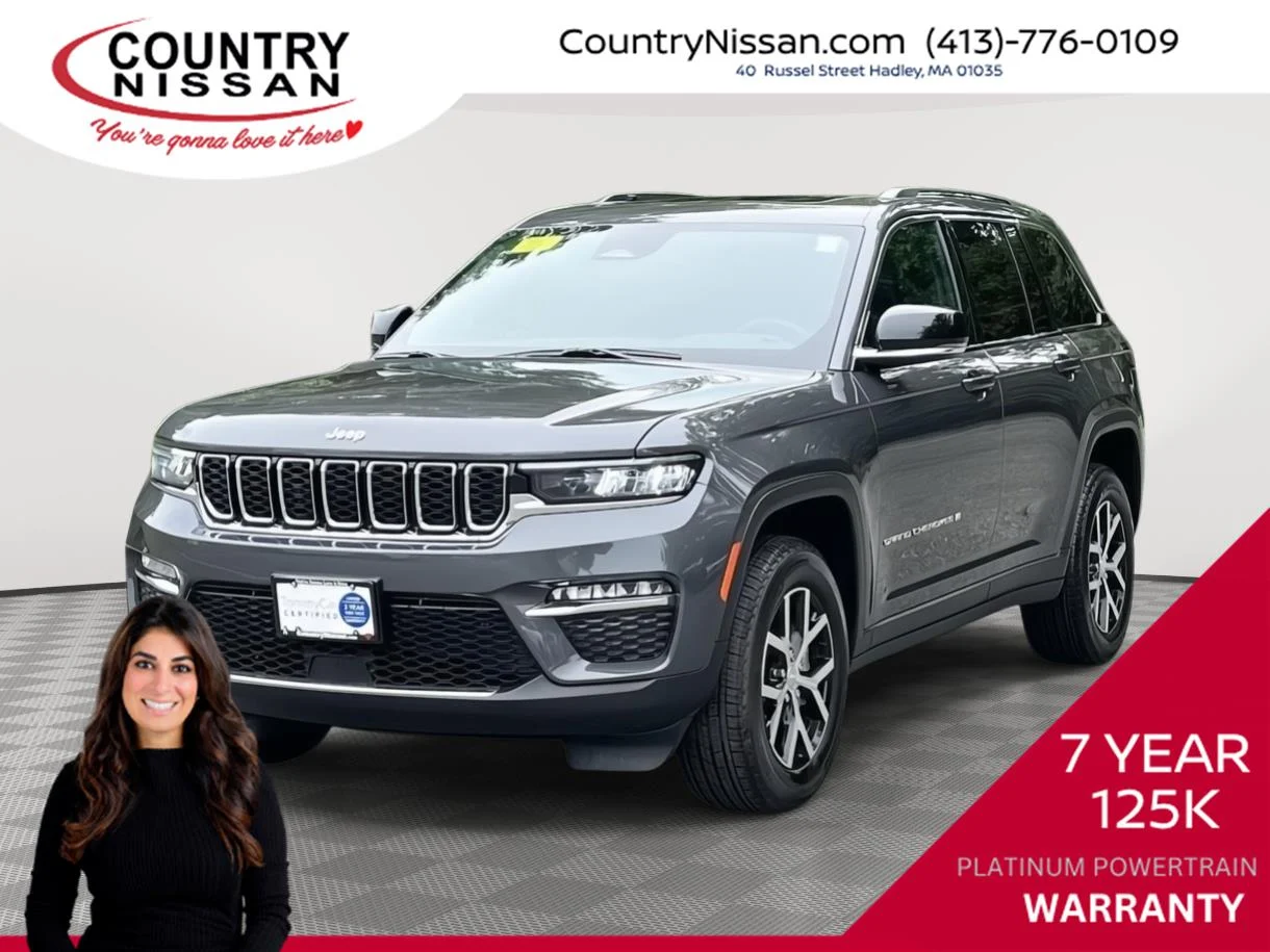 Used 2025 Baltic Gray Metallic Clearcoat Jeep Limited image 1