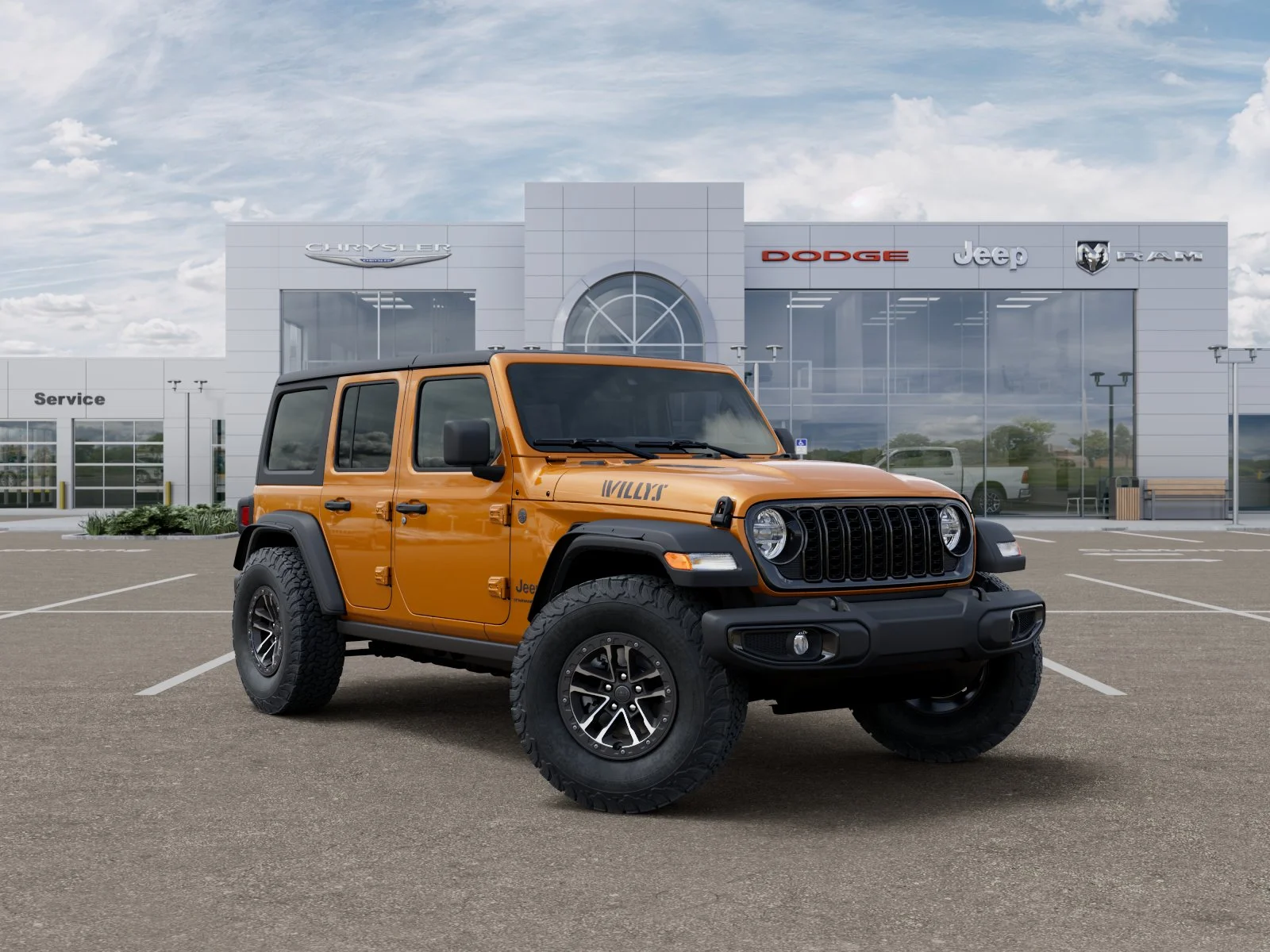 New 2026 Goldilocks Exterior Paint Jeep Willys image 48