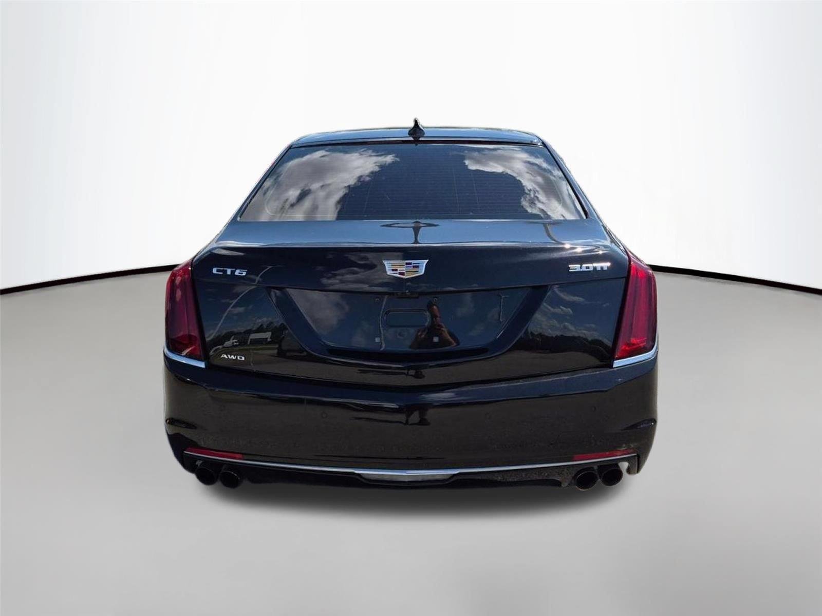 Used 2018 Stellar Black Metallic Cadillac Platinum AWD image 6