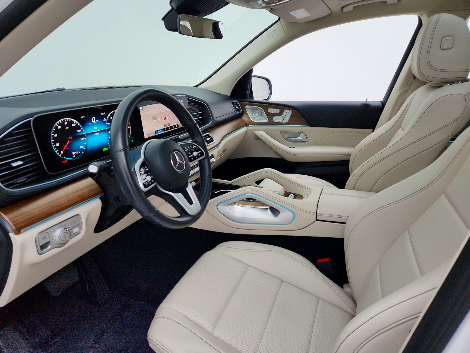 Certified Used 2023 Polar White Mercedes-Benz GLS 450 image 16