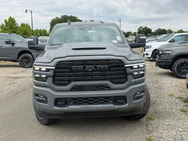 New 2026 Ceramic Gray Clear-Coat Exterior Paint RAM Laramie image 3