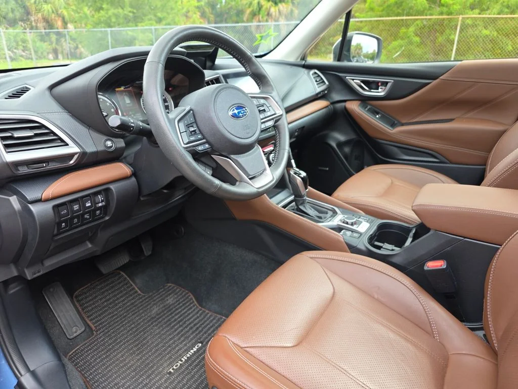 Used 2021 Blue Subaru Touring image 26