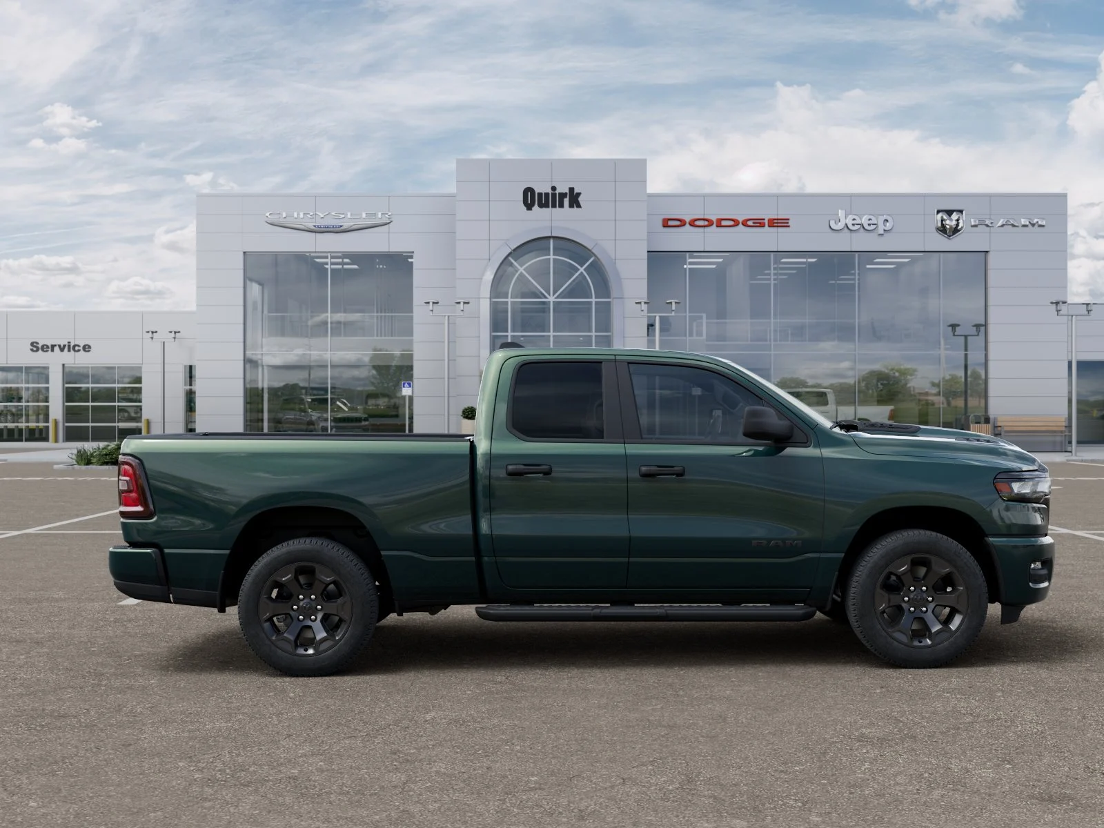 New 2026 Serrano-Green Metallic Exterior Paint RAM Express image 47