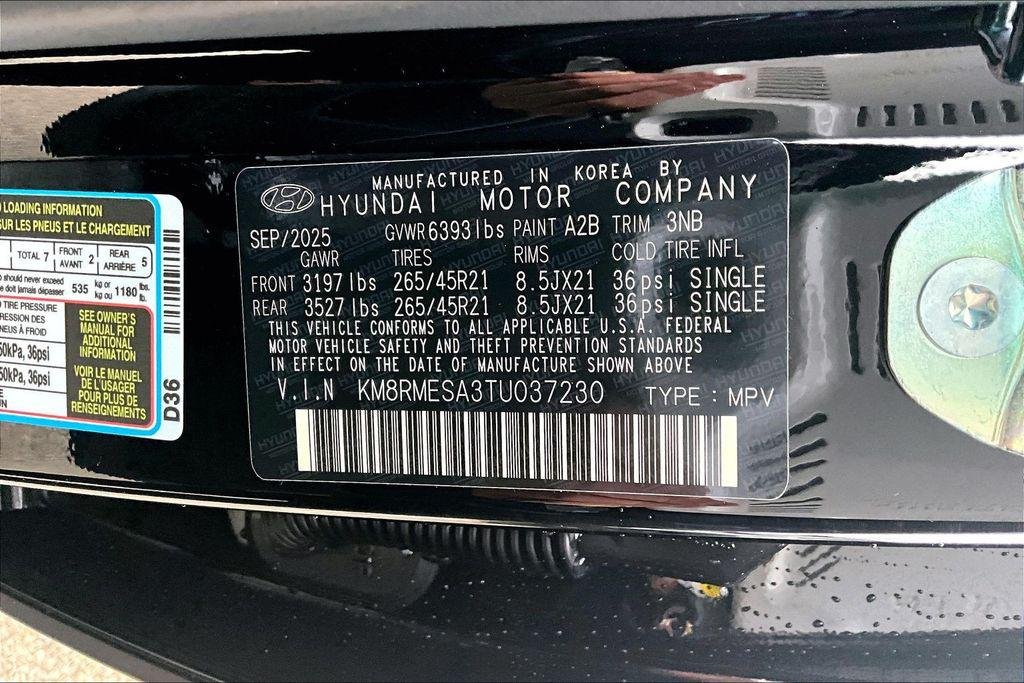 New 2026 Abyss Black Pearl Hyundai Calligraphy image 15