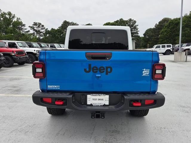 New 2026 Hydro Blue Pearl-Coat Exterior Paint Jeep Rubicon image 7