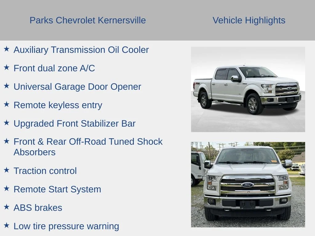Used 2015 White Ford Lariat image 22