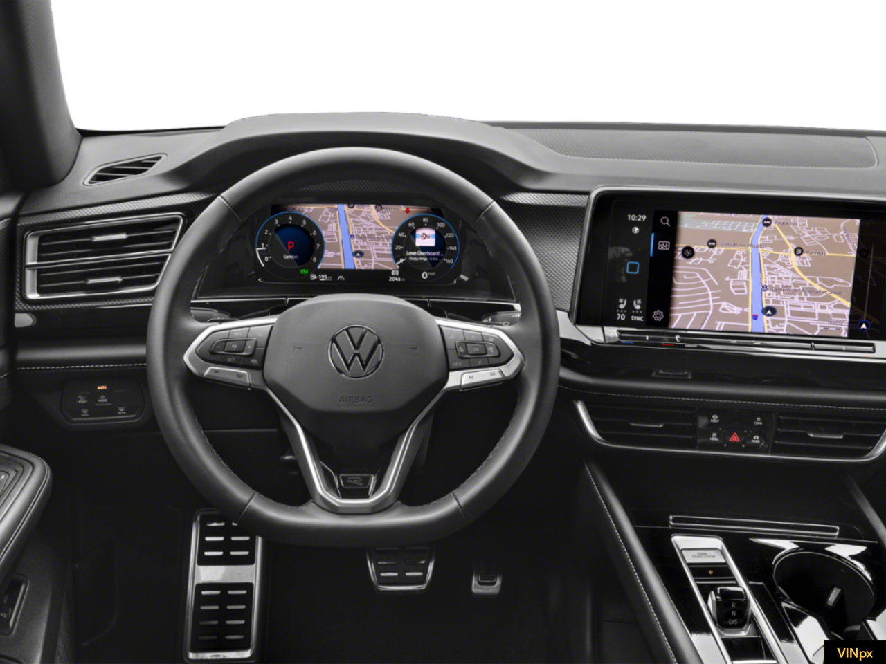 New 2026 Gray Volkswagen 2.0T SEL R-Line Black image 8