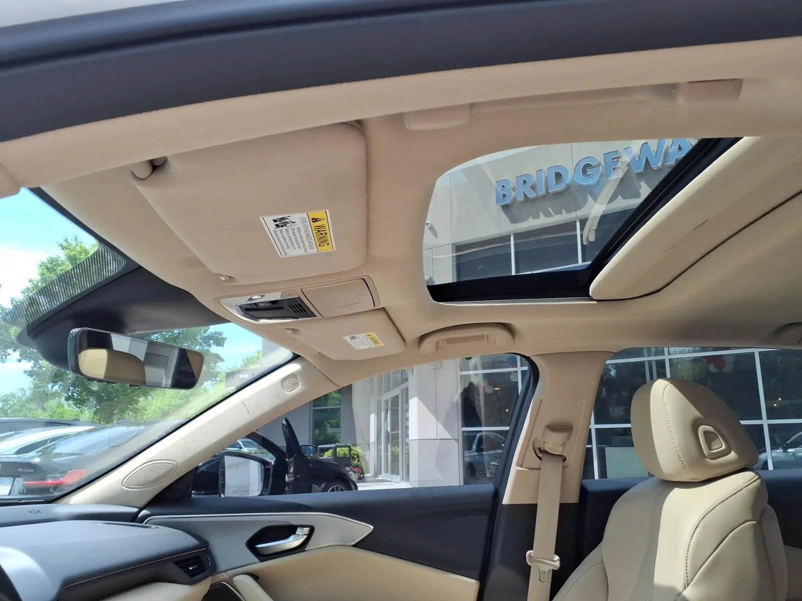 Used 2024 Platinum White Pearl Acura TECH image 14