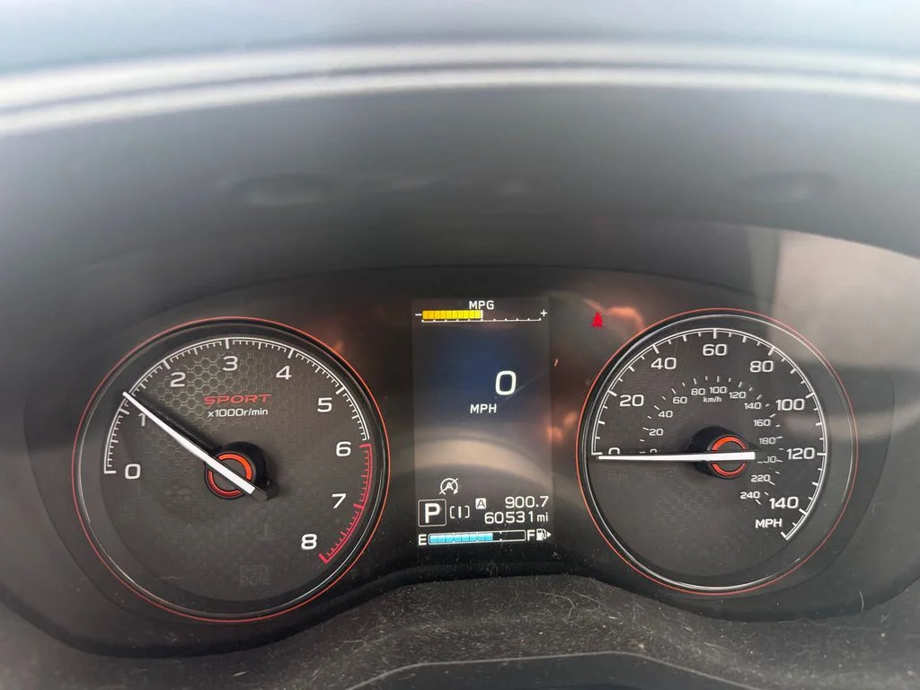 Used 2021 Gray Subaru Sport image 3