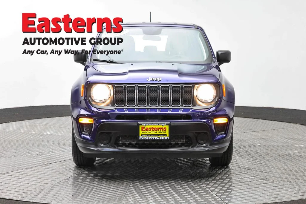 Used 2020 Blue Jeep Sport image 2