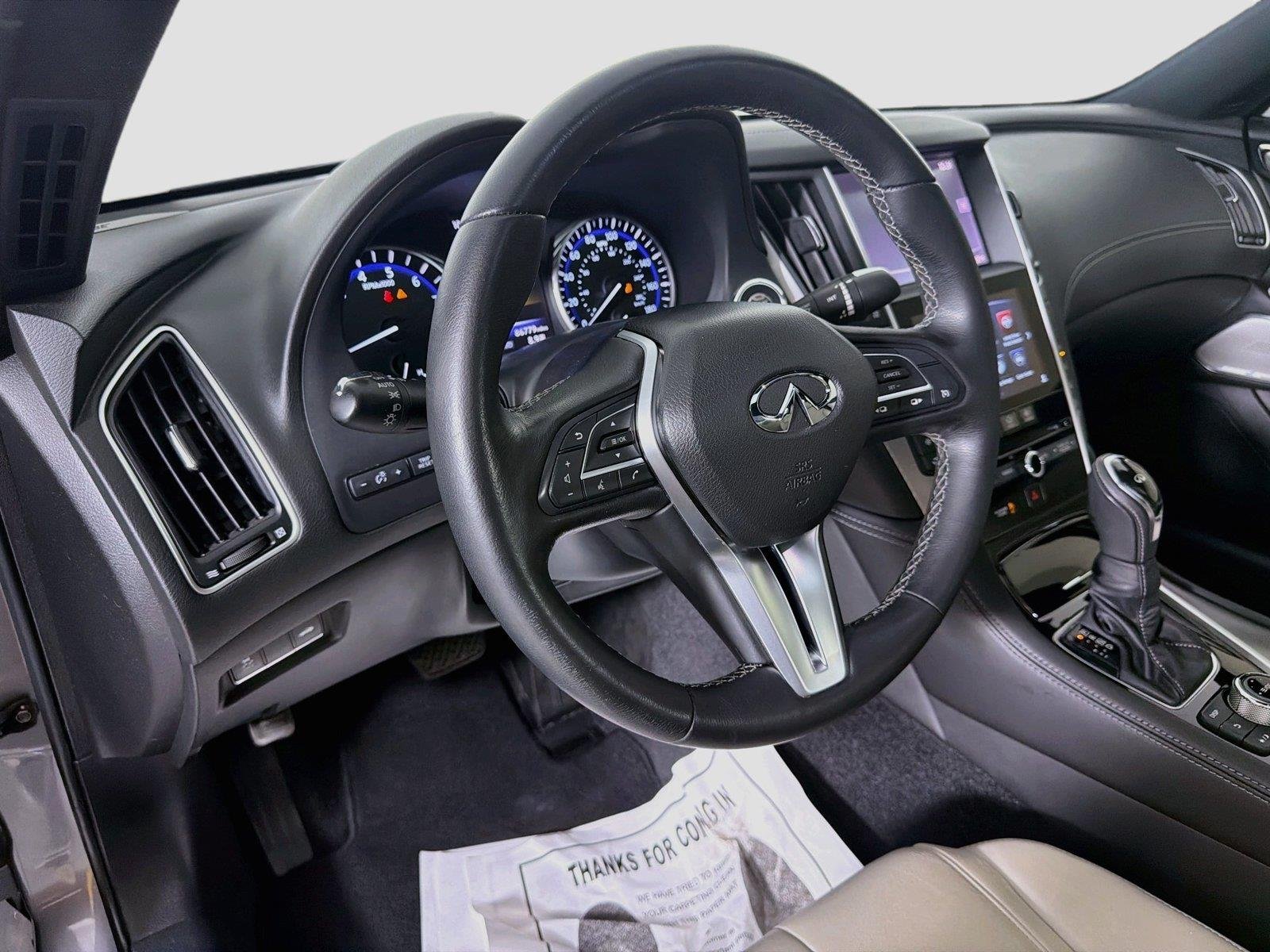 Used 2018 Graphite Shadow INFINITI 3.0t LUXE image 9
