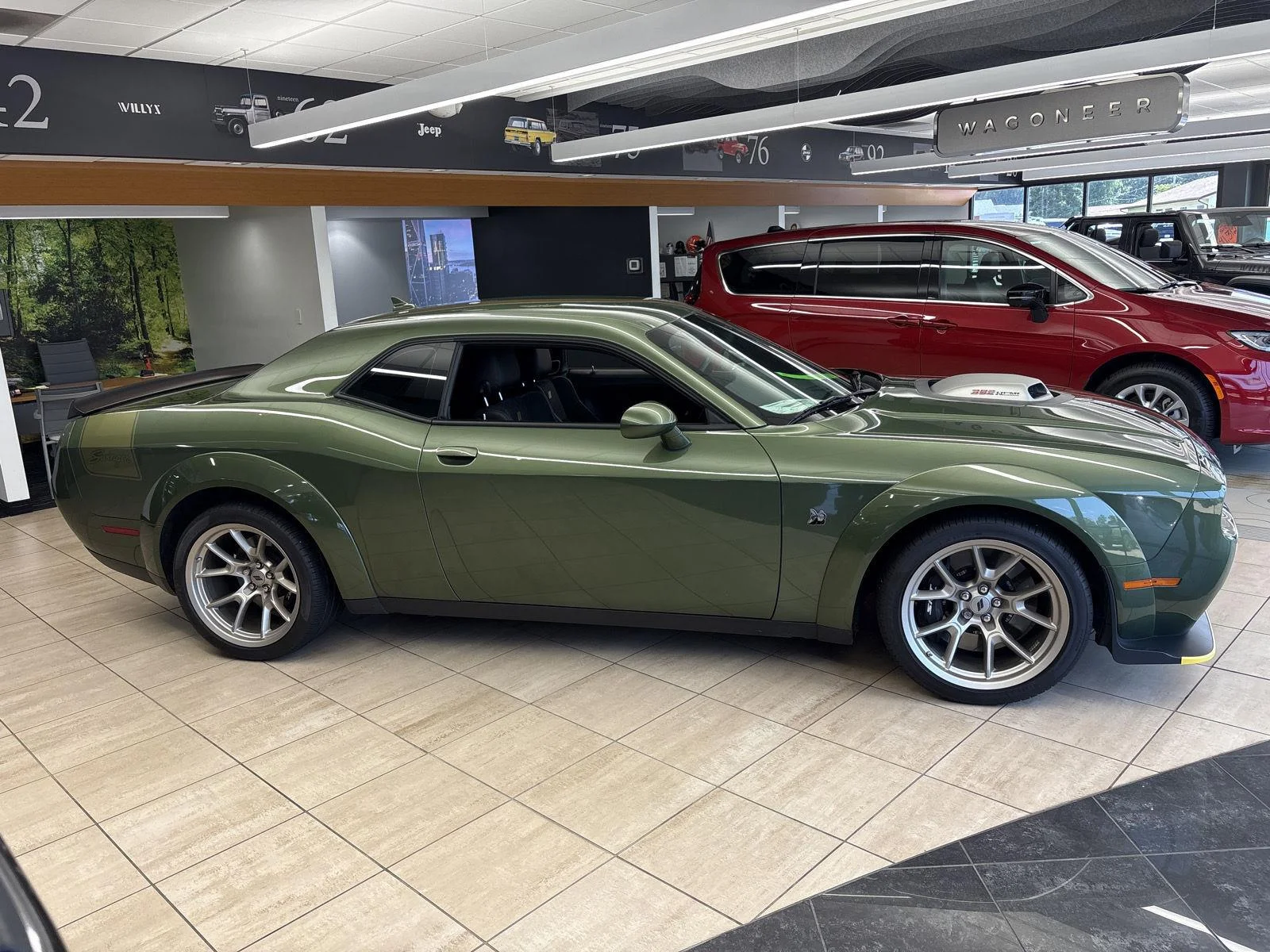 Used 2023 F8 Green Dodge R/T Scat Pack Widebody image 4