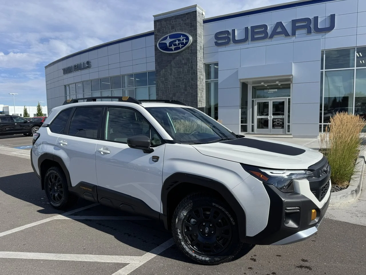 New 2026 Crystal White Pearl Subaru Wilderness image 1