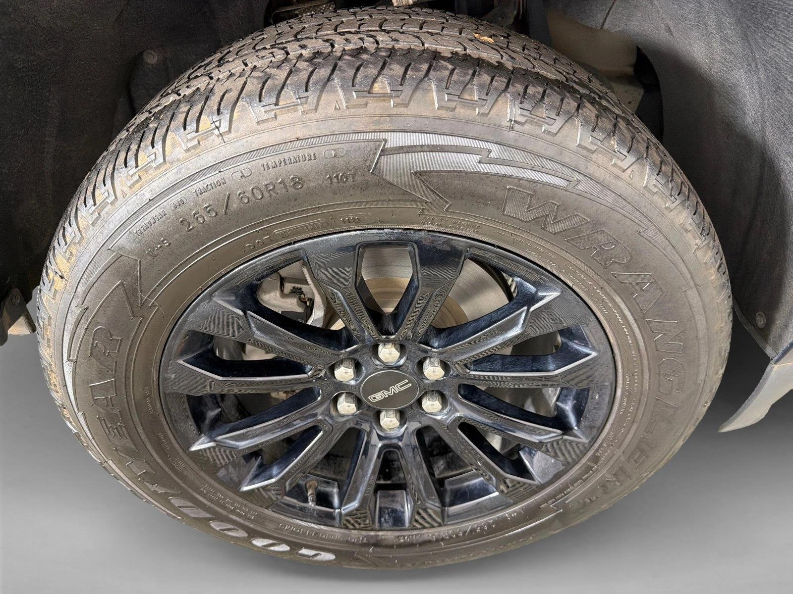 Used 2022 Satin Steel Metallic GMC 2WD Elevation image 12