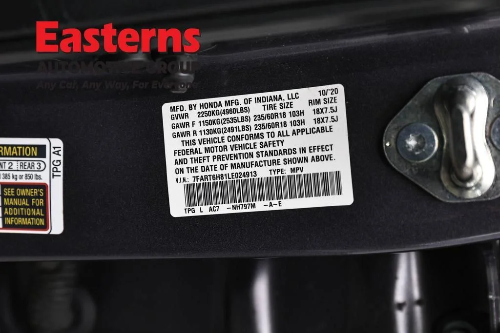 Used 2020 Gray Honda EX-L image 35