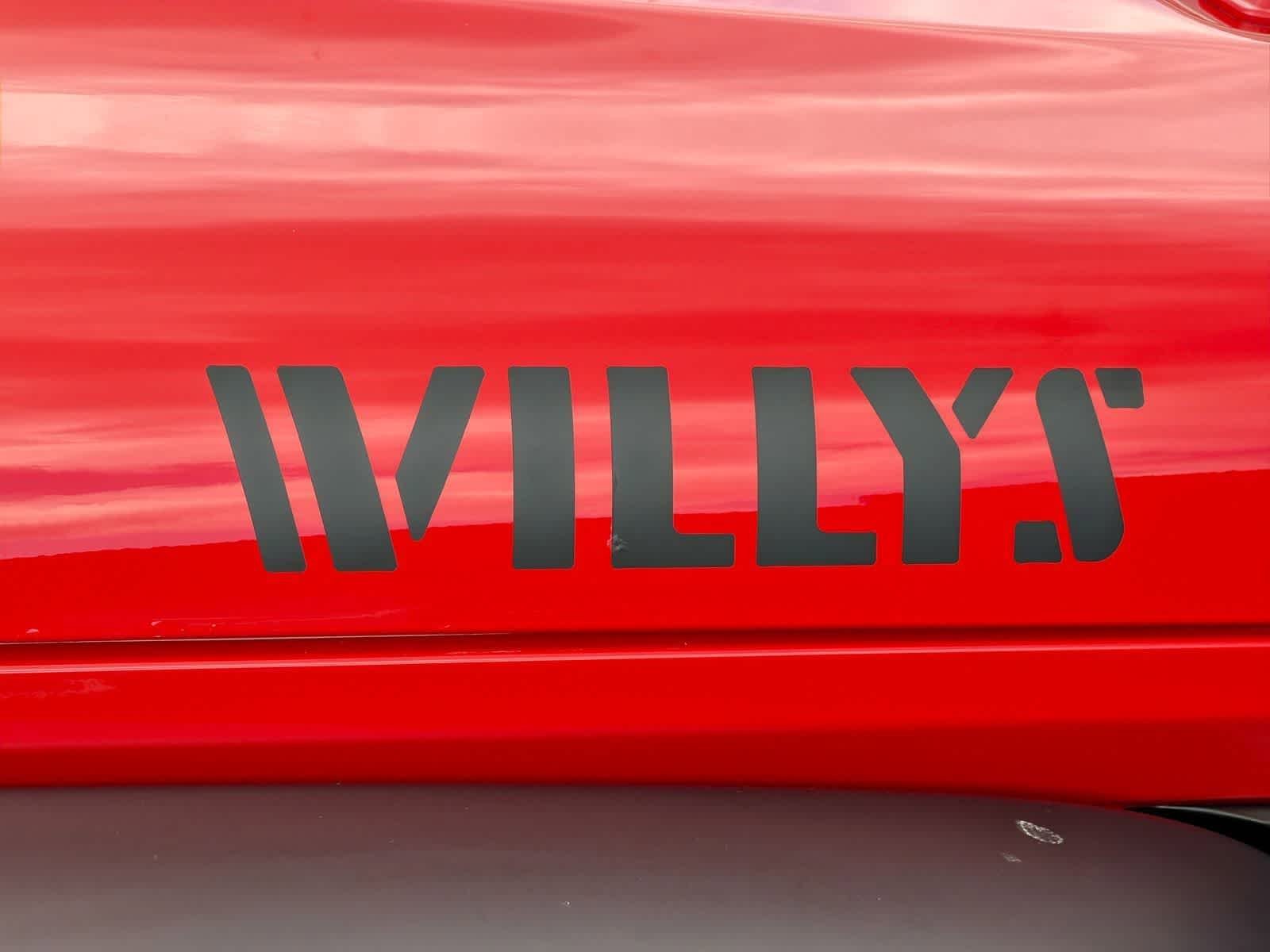 Certified Used 2022 Firecracker Red Clearcoat Jeep Willys image 13