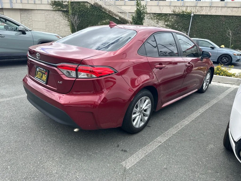Used 2024 Red Toyota LE image 9
