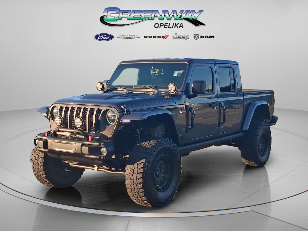 Used 2021 Gray Jeep Rubicon image 3